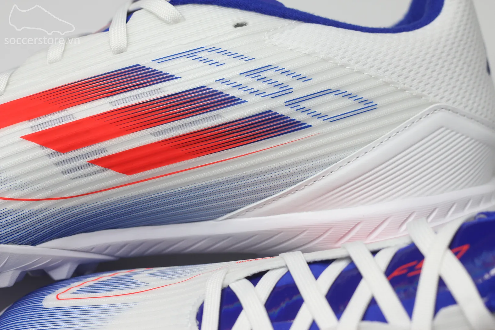 Adidas F50 League TF Advancement pack màu trắng xanh IF1343