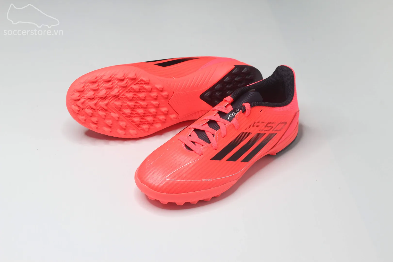 Adidas F50 League TF J Vivid Horizon pack màu đỏ cam IF1378