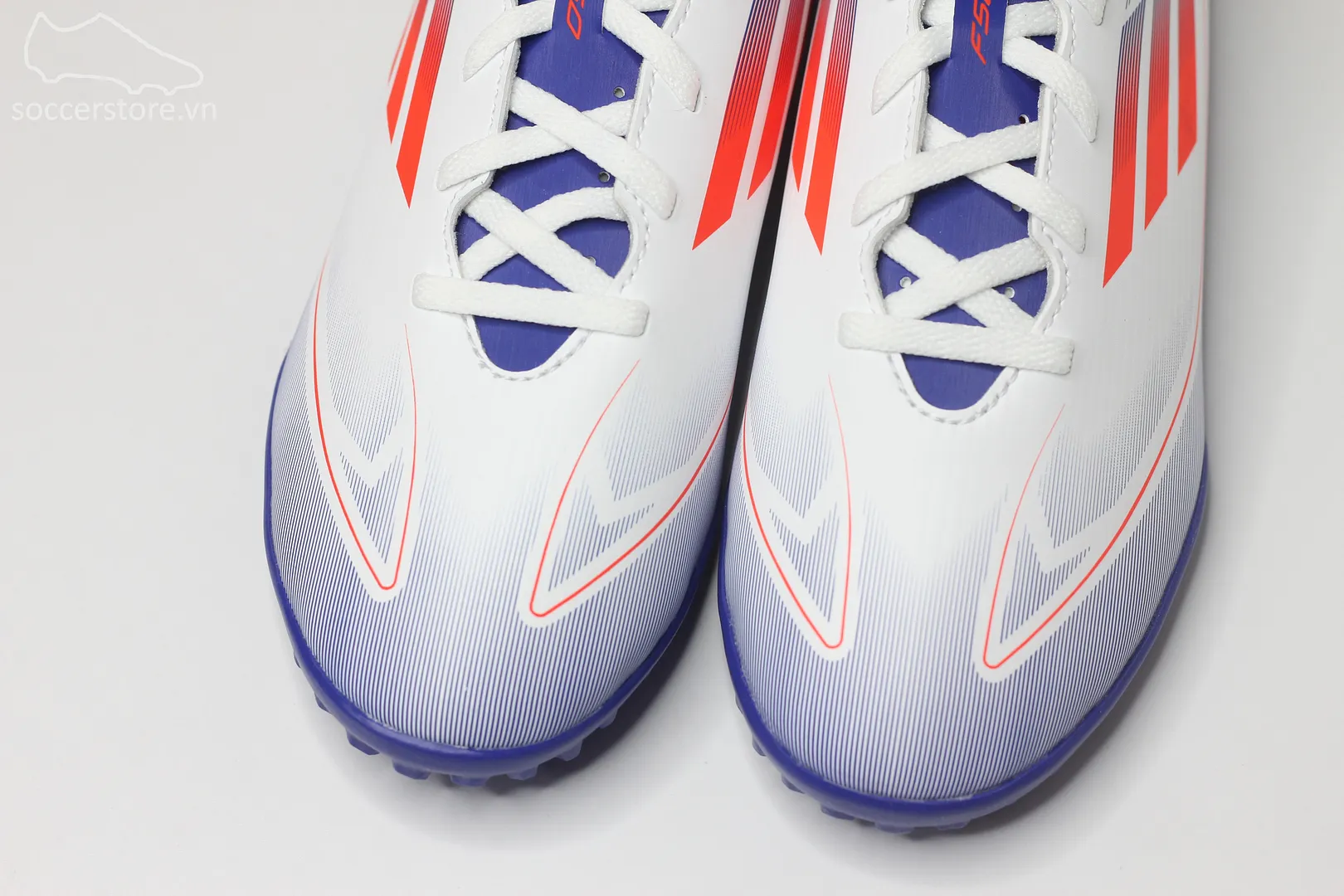 Adidas F50 Club TF Junior Advancement pack màu xanh trắng Kids IF1391