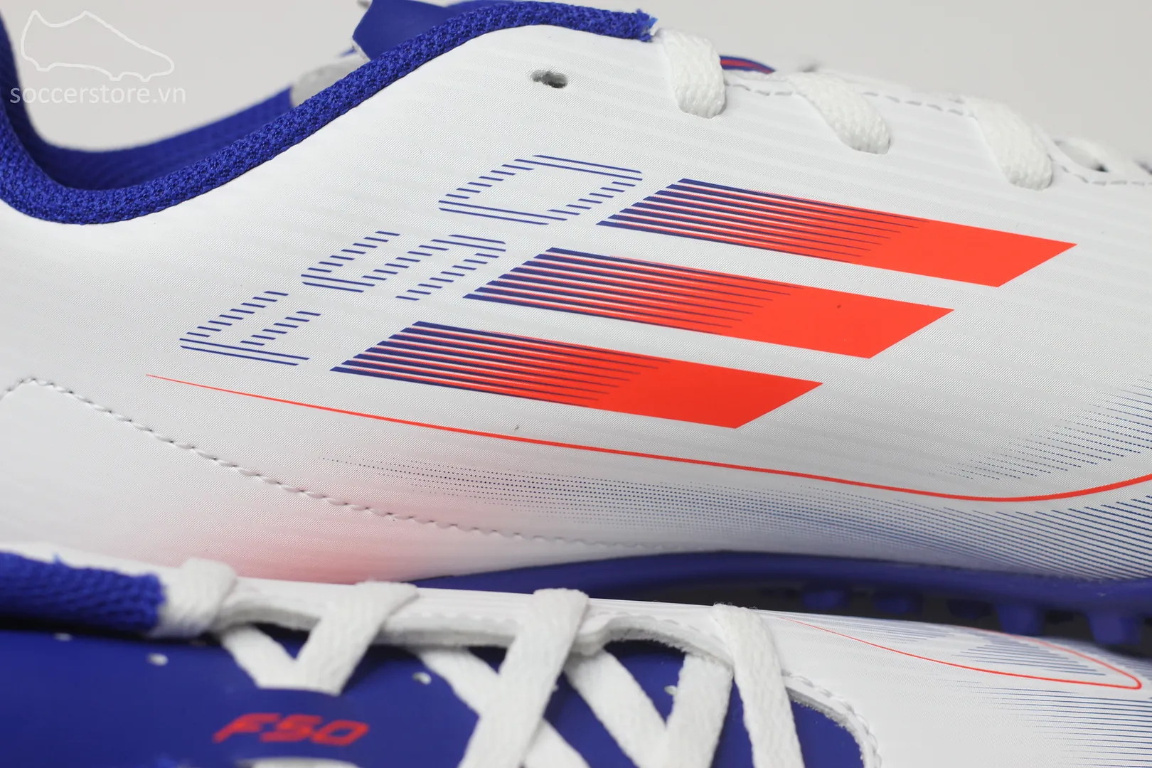 Adidas F50 Club TF Junior Advancement pack màu xanh trắng Kids IF1391