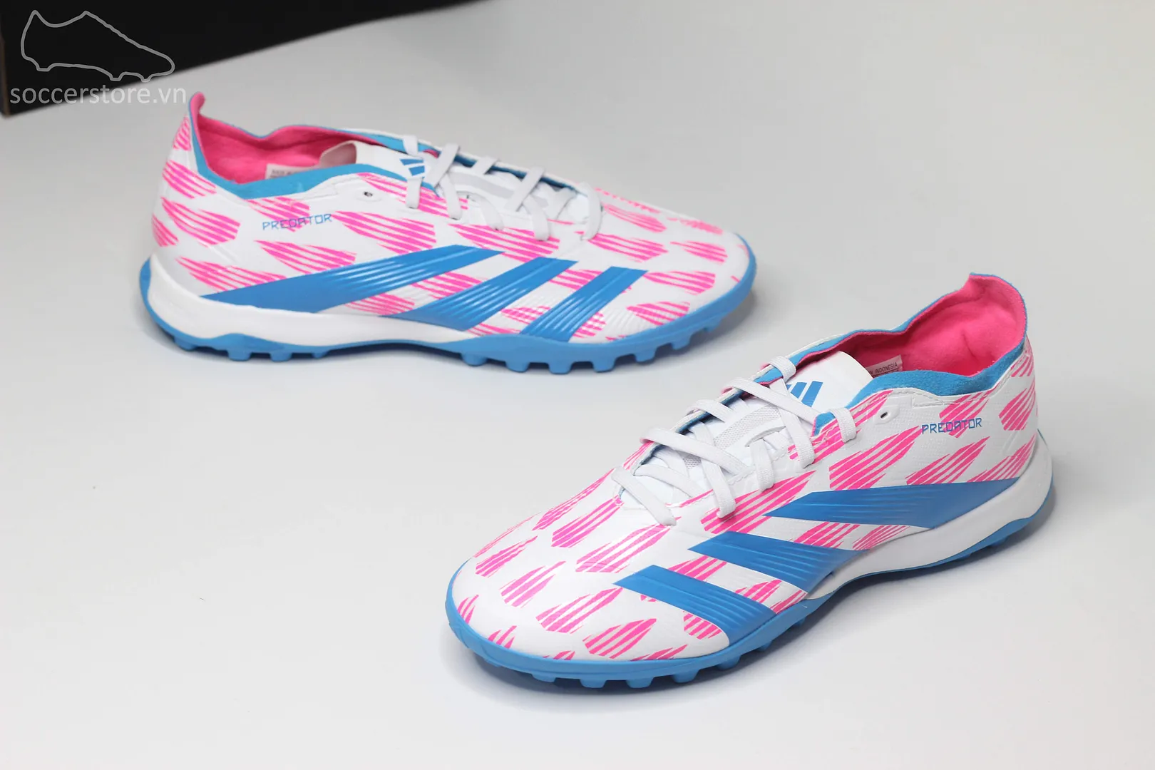 Adidas Predator League TF Reemergence pack màu trắng hồng IF6379