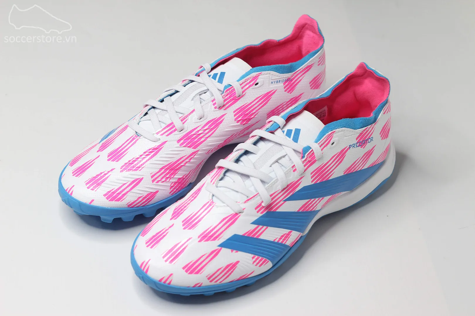Adidas Predator League TF Reemergence pack màu trắng hồng IF6379