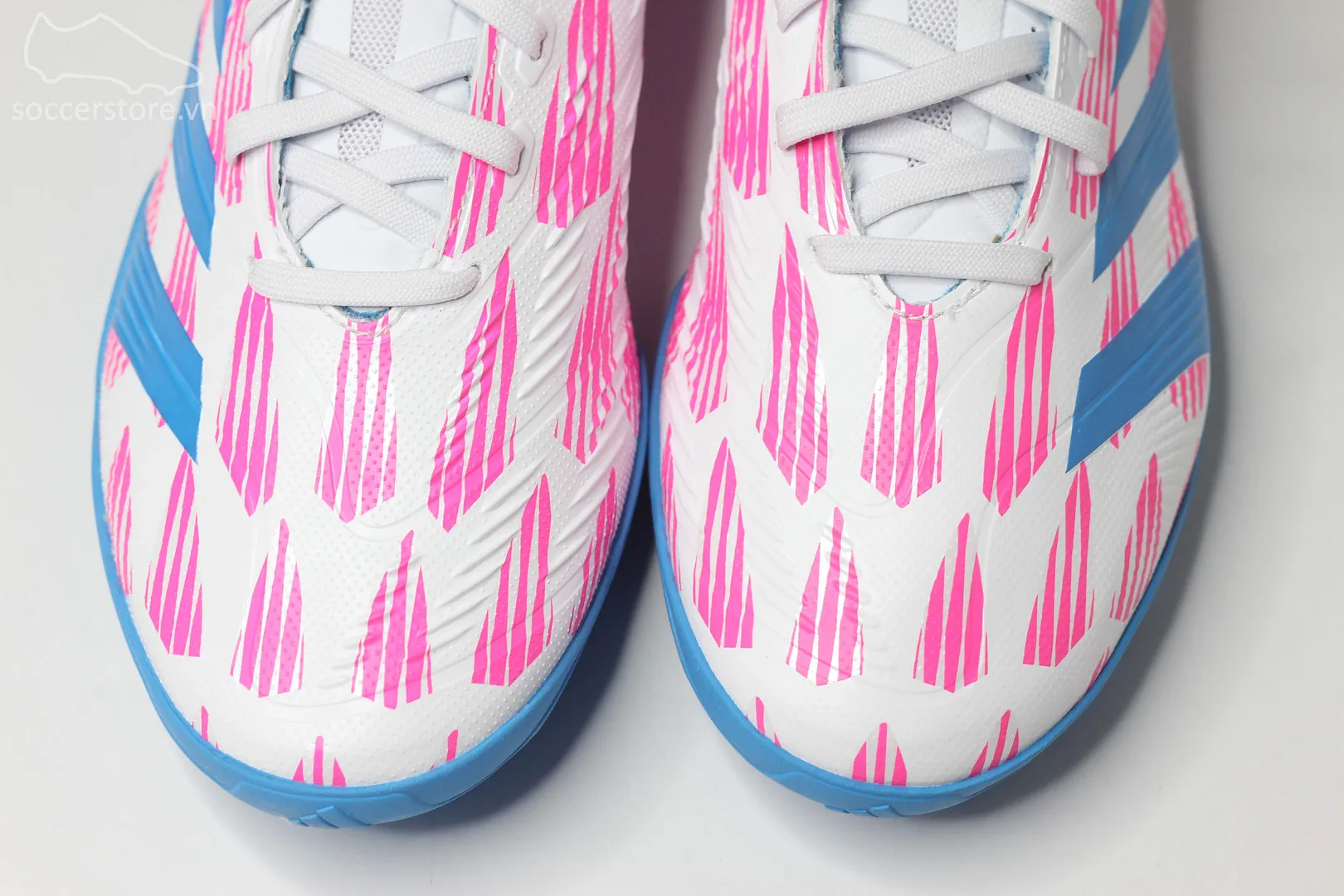 Adidas Predator League TF Reemergence pack màu trắng hồng IF6379