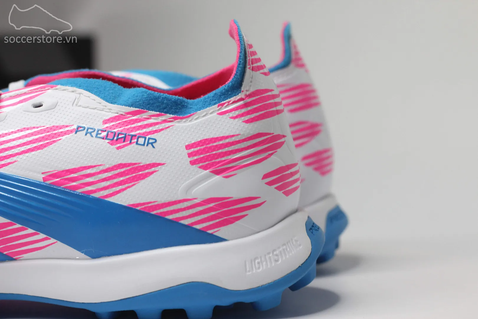 Adidas Predator League TF Reemergence pack màu trắng hồng IF6379