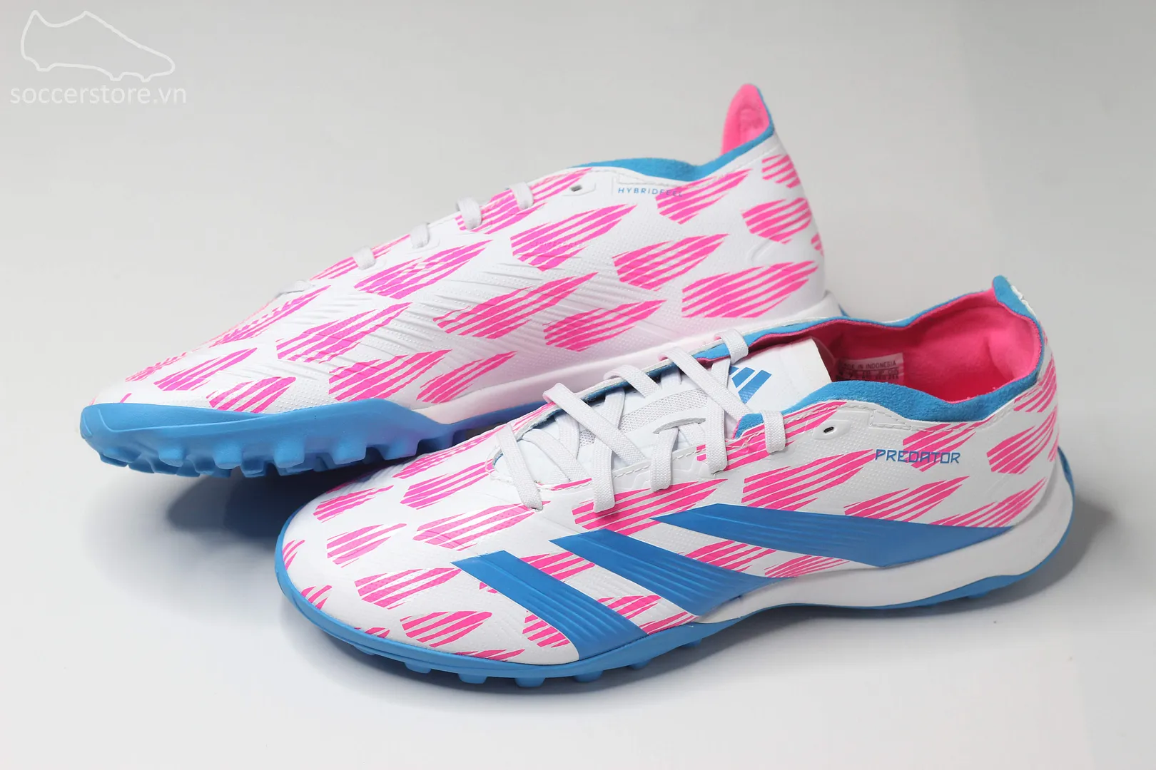 Adidas Predator League TF Reemergence pack màu trắng hồng IF6379