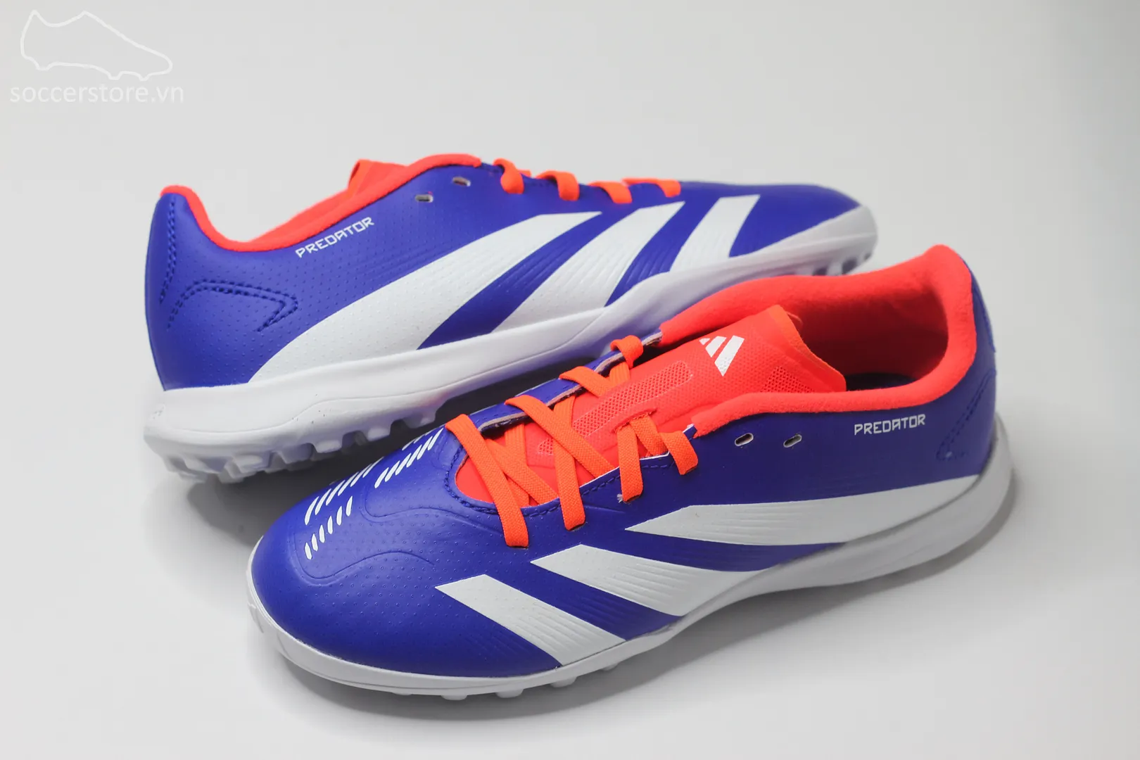 Adidas Predator League TF Junior Advancement pack màu xanh trắng Kids IF6413