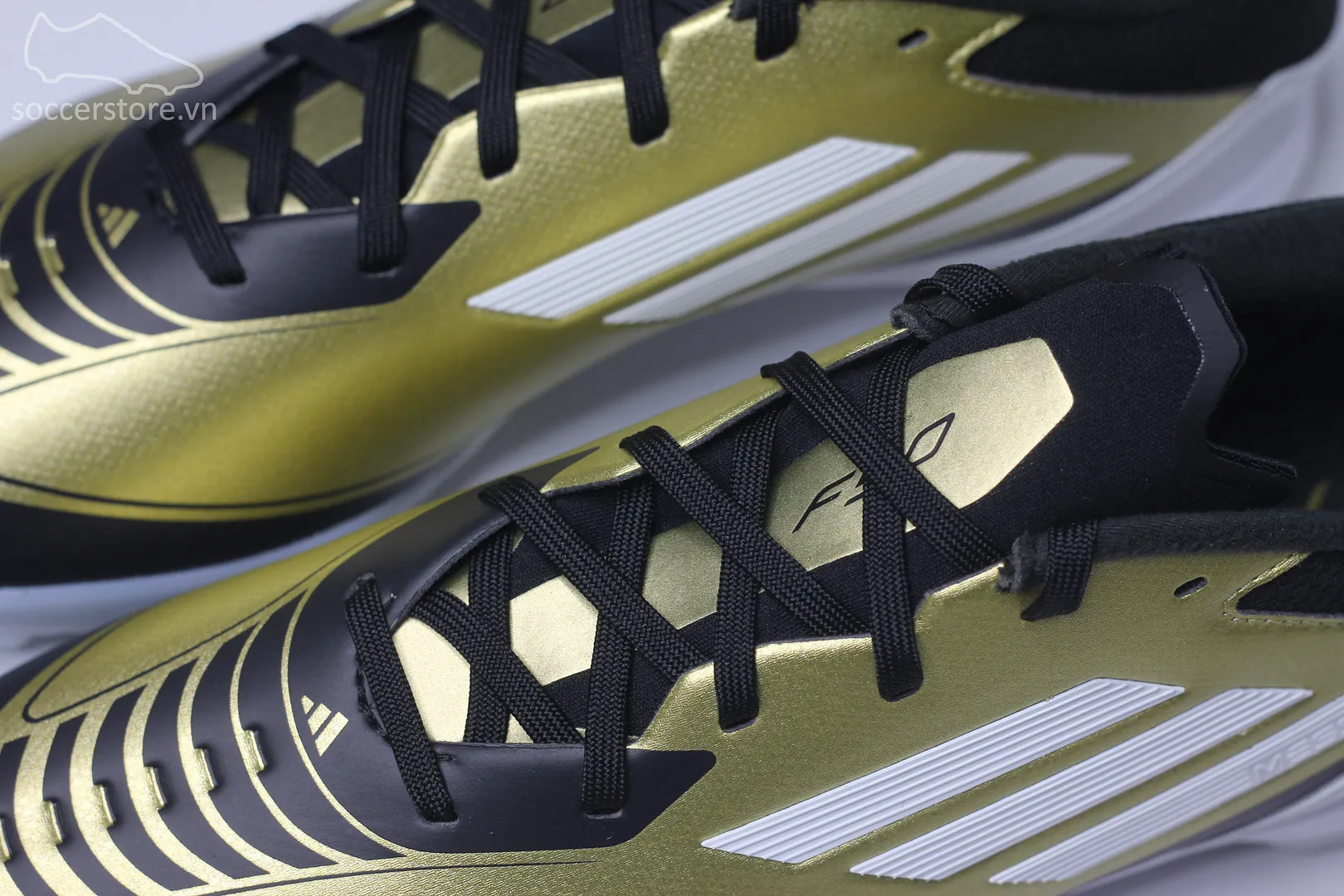 Adidas F50 League TF Messi 'Triunfo Dorado' màu vàng đồng IG9282