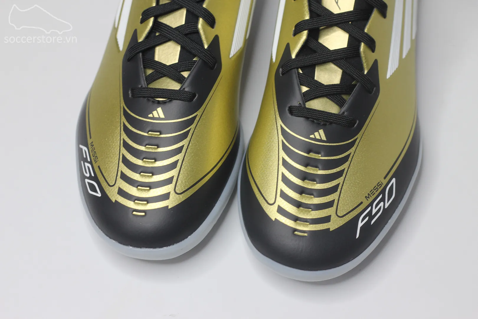 Adidas F50 League TF Messi 'Triunfo Dorado' màu vàng đồng IG9282