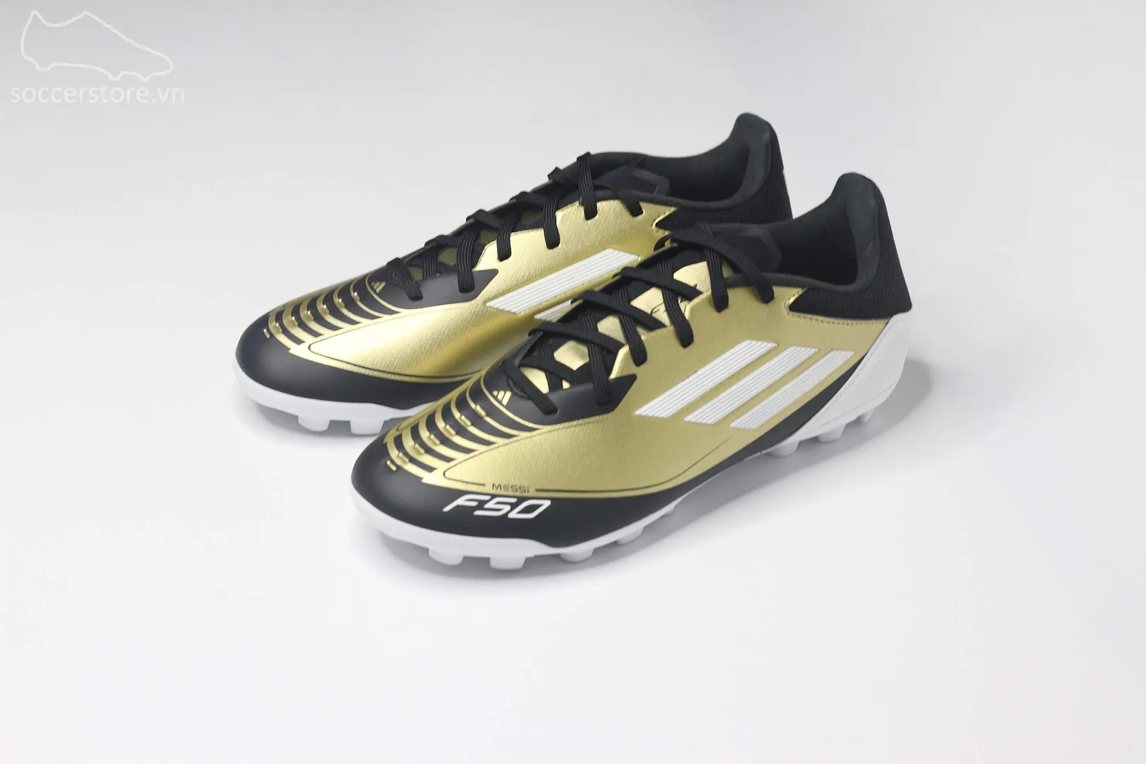 Adidas F50 League AG 2G/3G Messi 'Triunfo Dorado' màu vàng đồng JH9627