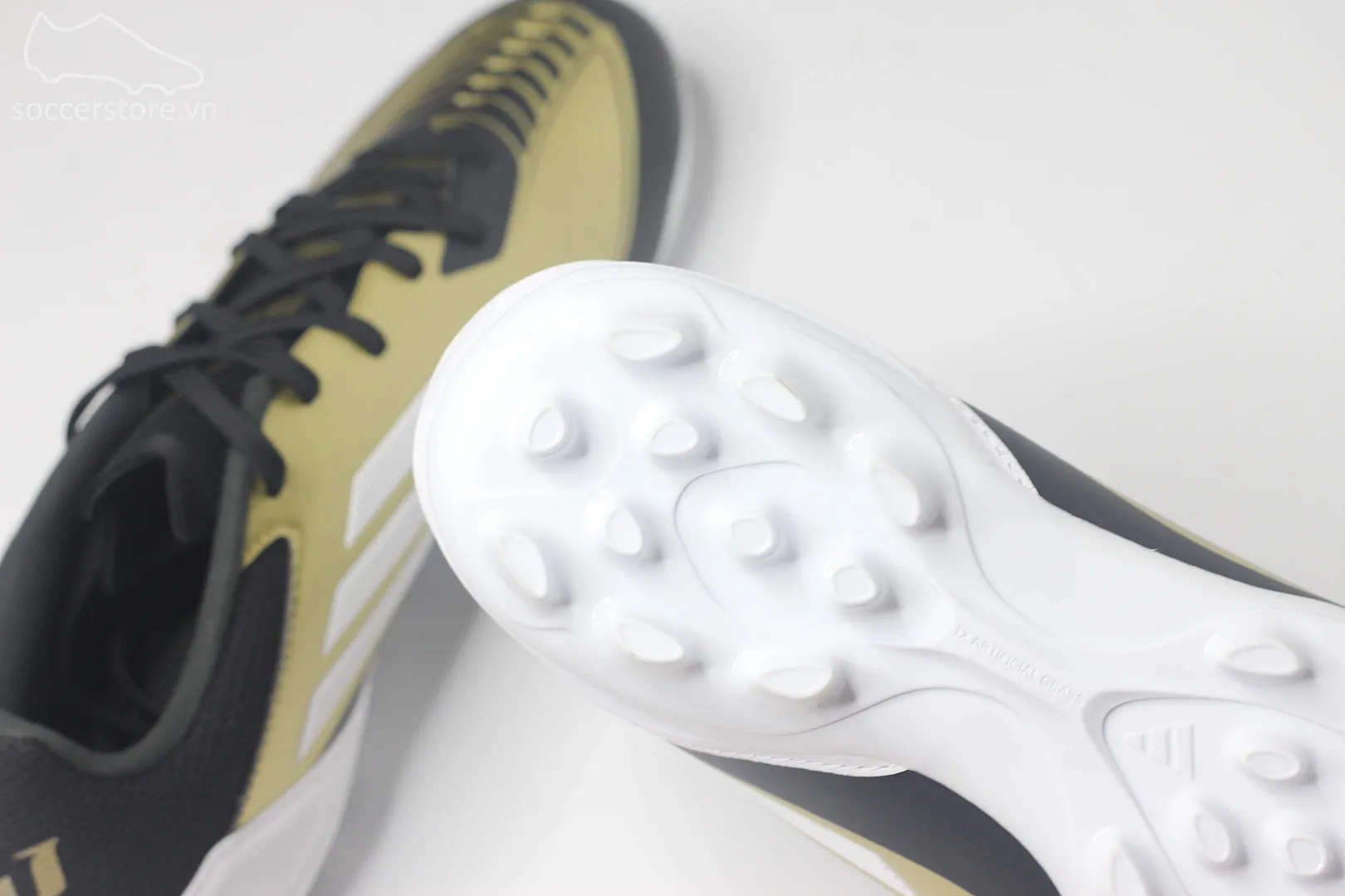 Adidas F50 League AG 2G/3G Messi 'Triunfo Dorado' màu vàng đồng JH9627