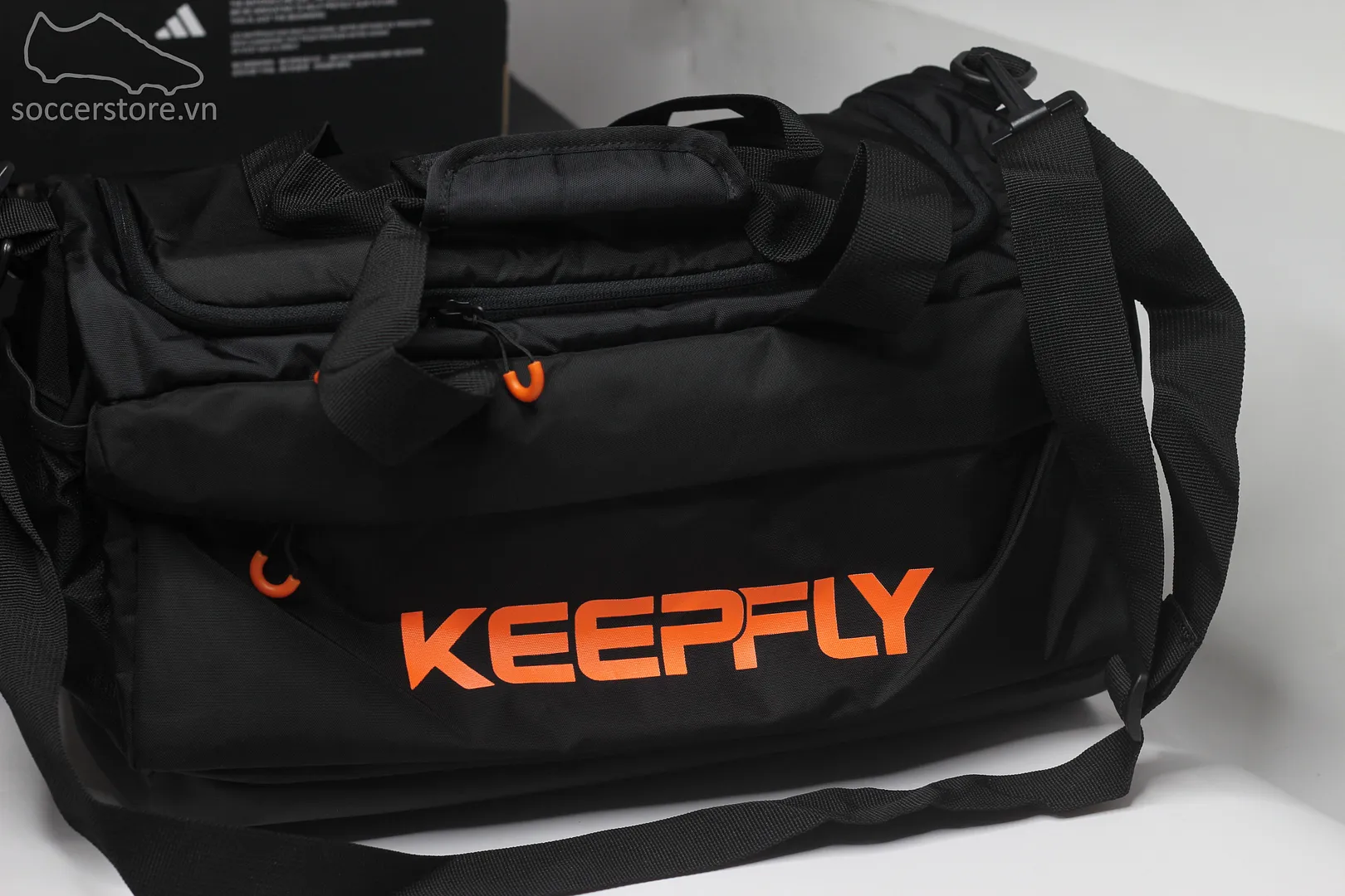 Túi trống bóng đá Keepfly Sky màu đen- có in ấn & cá nhân hóa