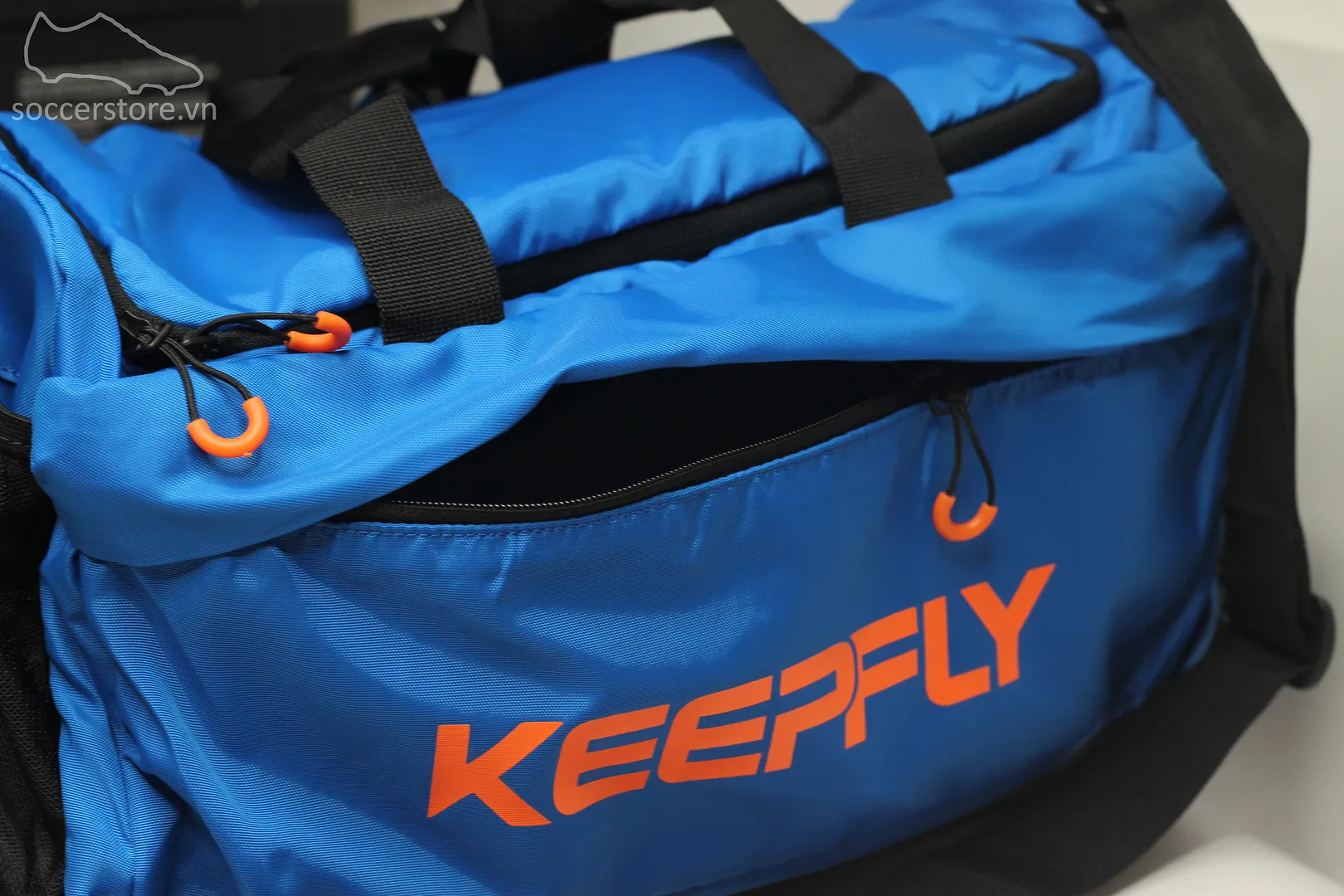 Túi trống bóng đá Keepfly Sky màu xanh- có in ấn & cá nhân hóa