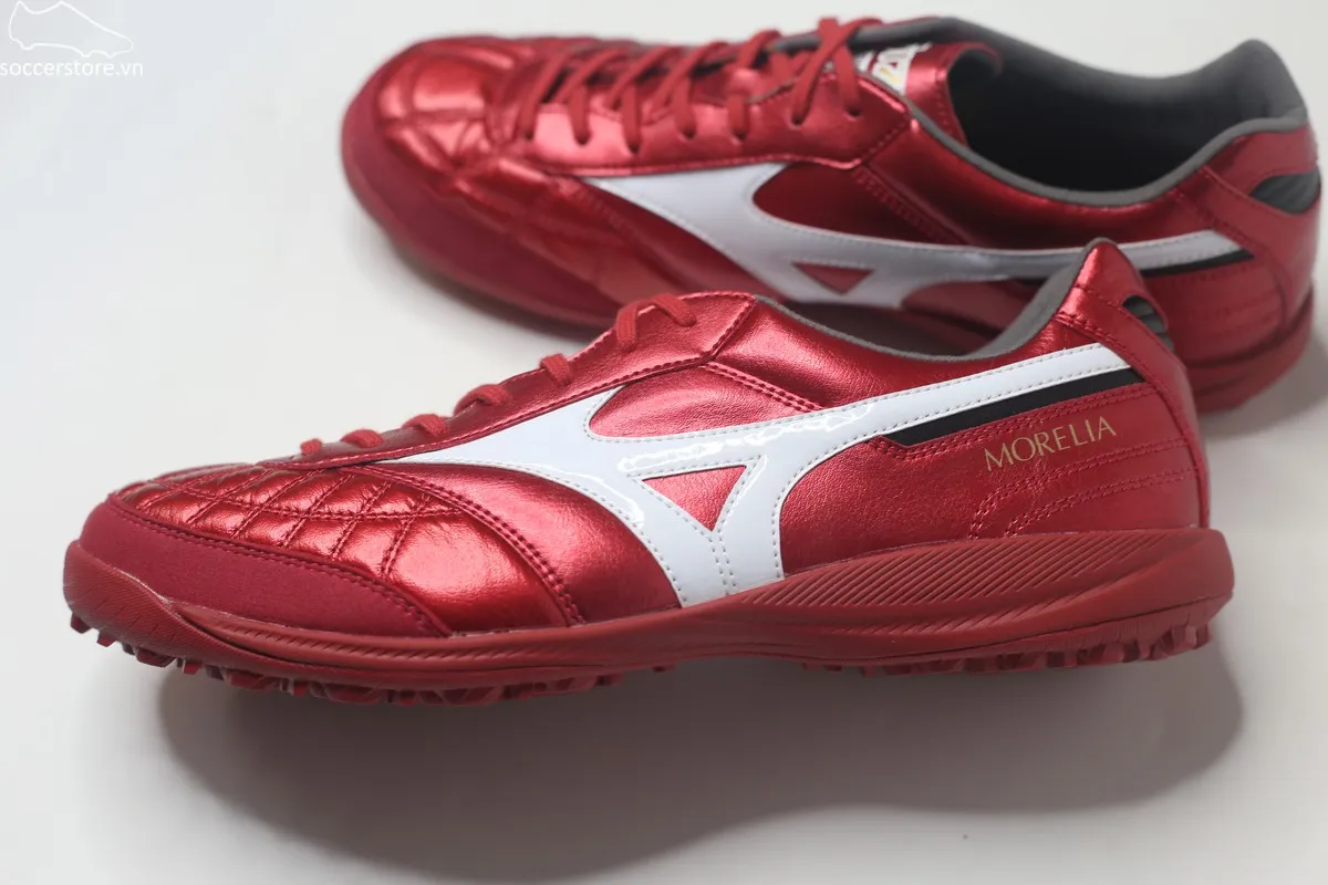 Mizuno Morelia Sala Japan TF Red Ruby màu đỏ Made In Japan Q1GB250260