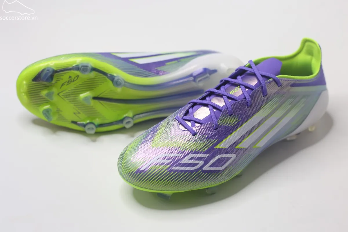 Adidas F50 Elite FG màu tím Radiant Blaze pack - JH7615