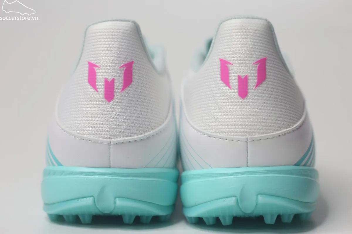 Adidas F50 League TF Messi xanh ngọc JQ0937