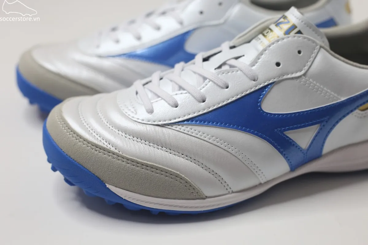 Mizuno Morelia Sala Elite TF màu trắng xanh Q1GB241225
