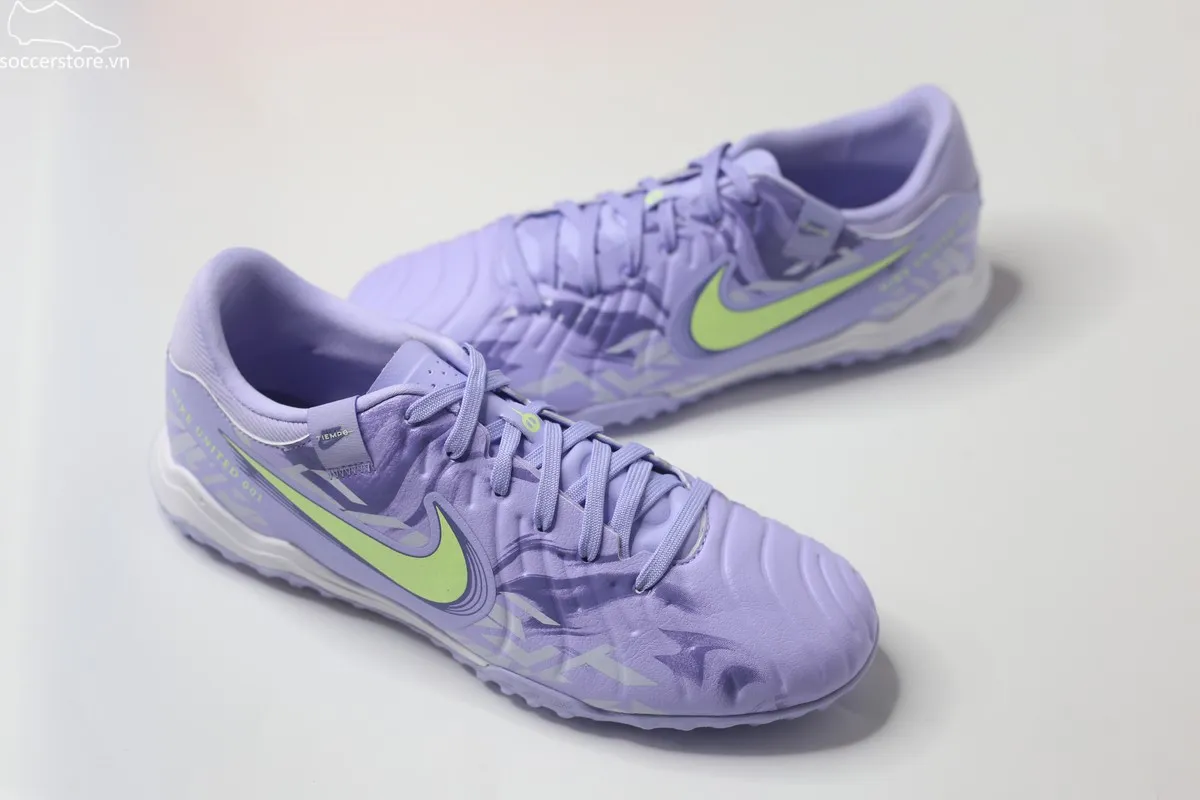 Nike Tiempo Legend 10 Academy TF NU1 màu tím khoai môn HF1591-500