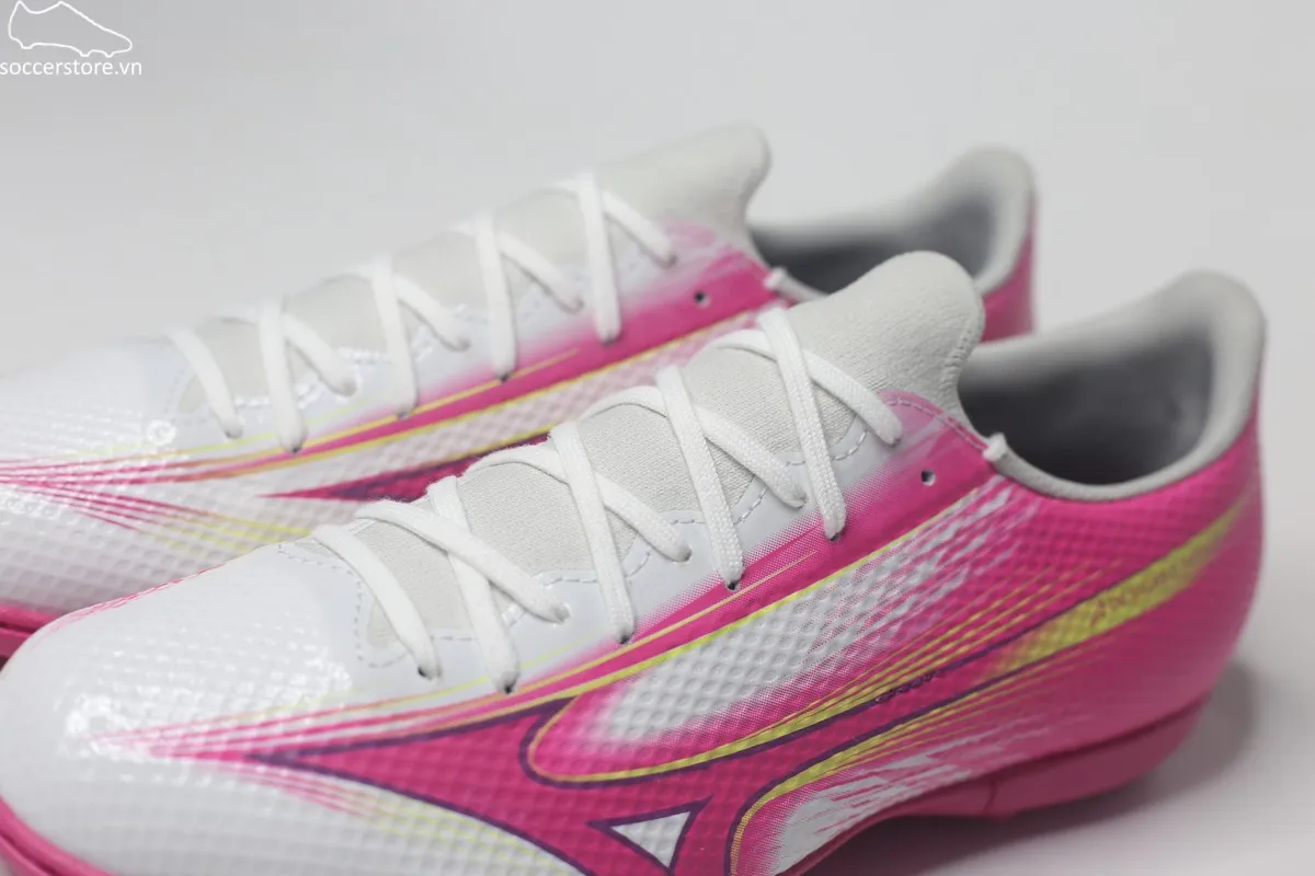 Mizuno Alpha III Select AS TF- trắng/ hồng P1GD266564