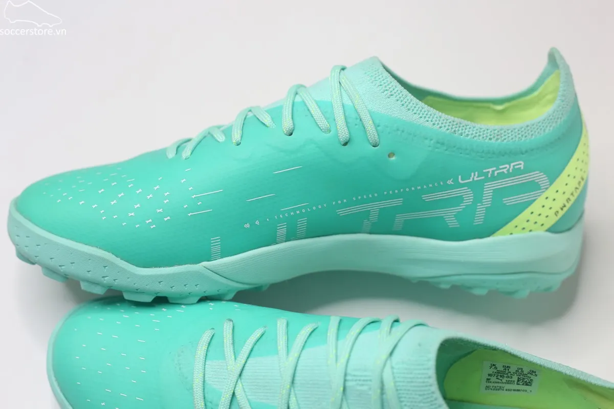 Puma Ultra Ultimate Cage TF màu xanh mint 107210-03