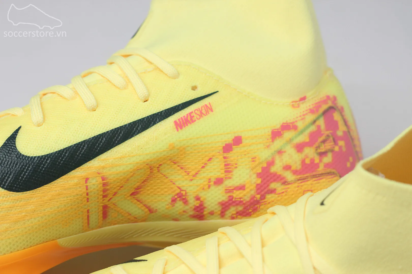Nike Mercurial Superfly 10 Academy KM MG/FG Kylian Mbappe màu cam FQ8293-800