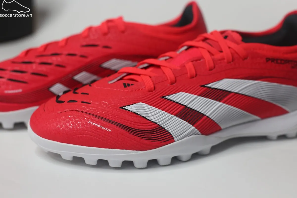 Giày đá bóng Adidas Predator Pro TF- Pure Victory màu đỏ trắng ID3764