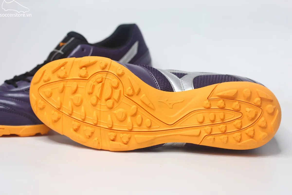 Mizuno Morelia Sala Club TF màu tím trắng Q1GB240392