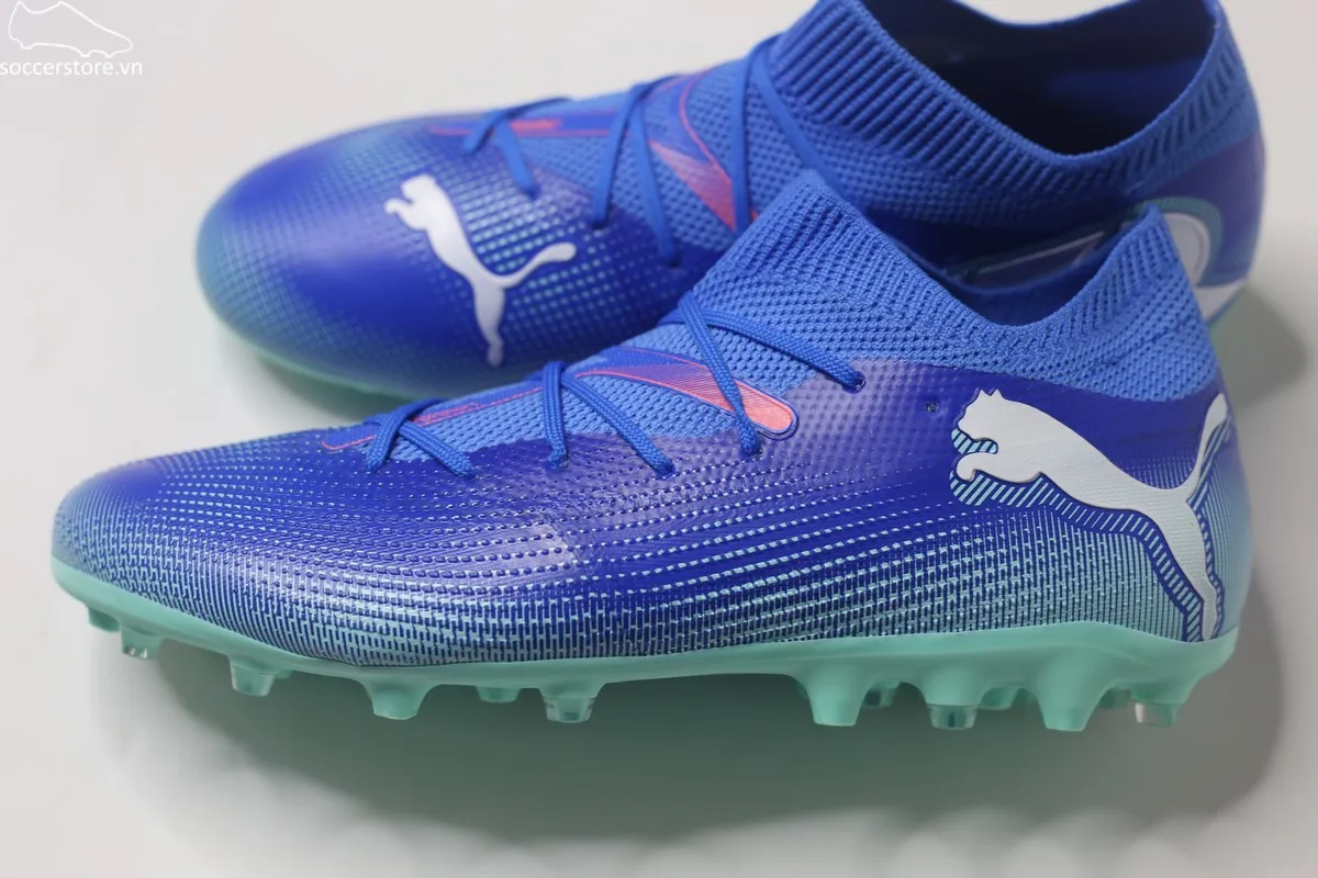 Puma Future Match 7 MG Jr màu xanh dương 107946-01