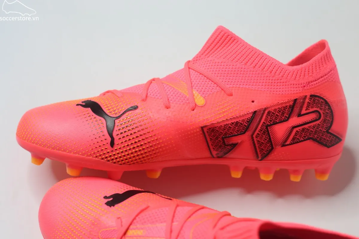 Puma Future 7 Match MG Jr màu đỏ cam 107730-03