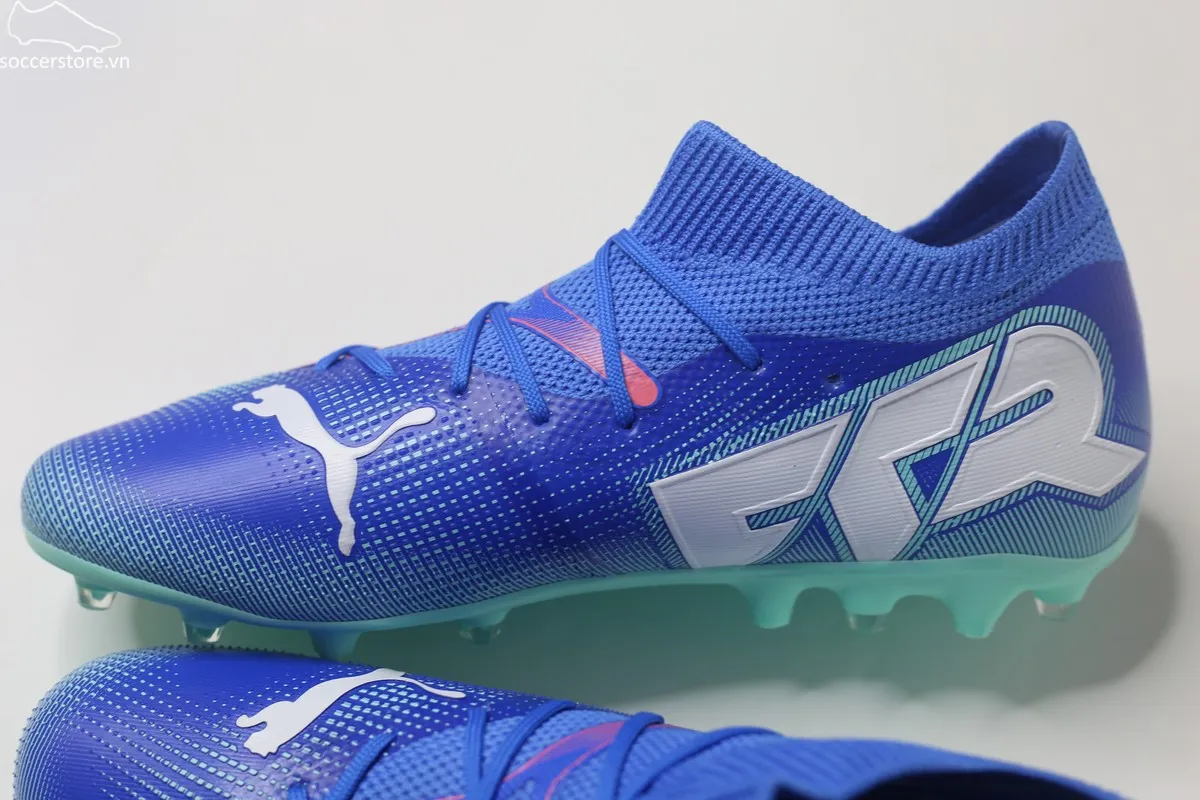 Puma Future Match 7 MG Jr màu xanh dương 107946-01