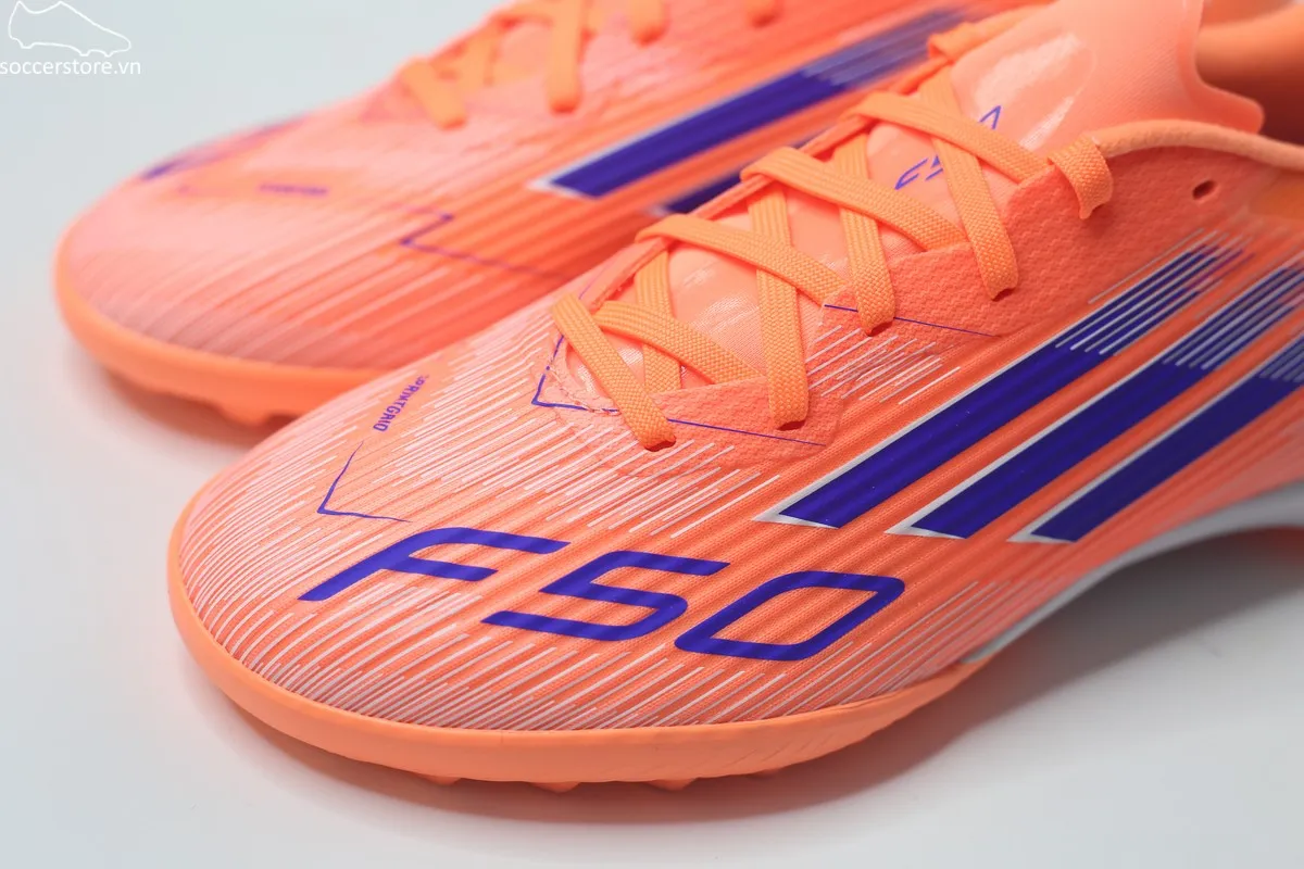 Adidas F50 League TF màu cam trắng - Coral Blaze - JH7723
