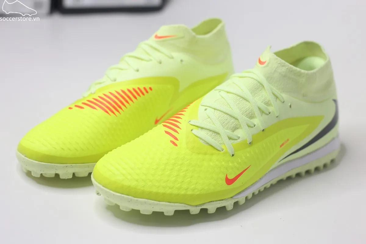 Nike Phantom 6 Academy TF High - Max Voltage - lá chanh HQ2277-800