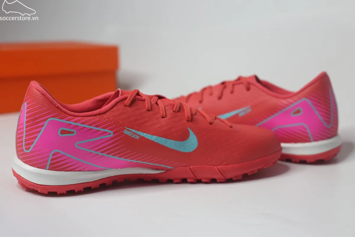 Nike Mercurial Vapor 16 Academy TF Air Zoom Mad Energy màu đỏ than hồng FQ8449-800