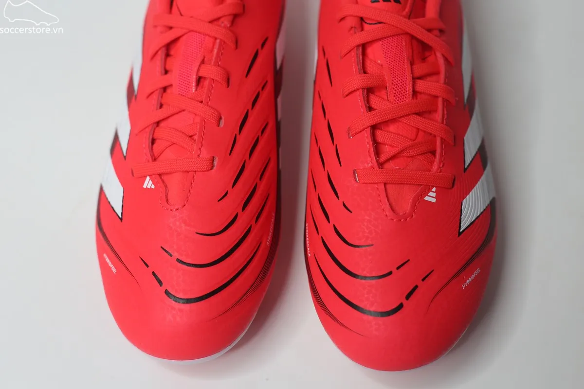 Adidas Predator League MG Kids- Pure Victory màu đỏ trắng ID3795