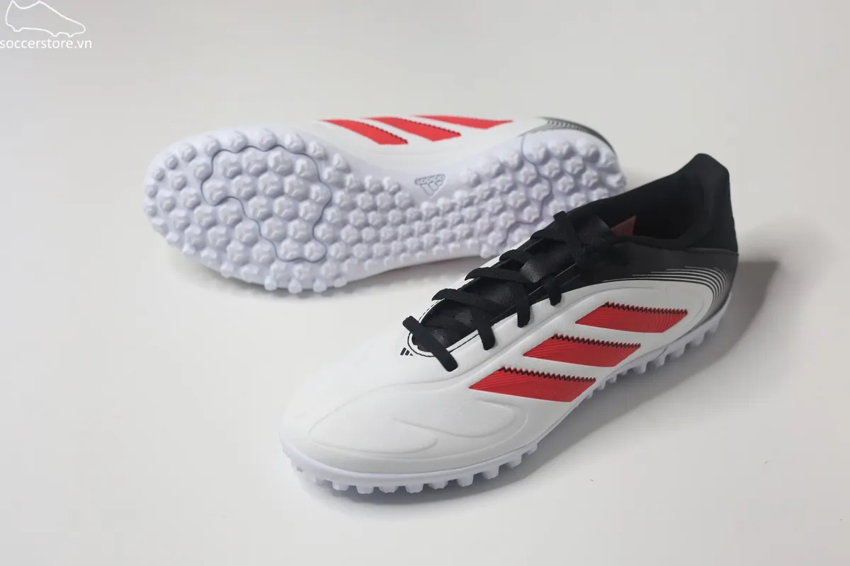 Adidas Copa Pure 3 Club TF- Pure Victory pack màu trắng đen IE1168