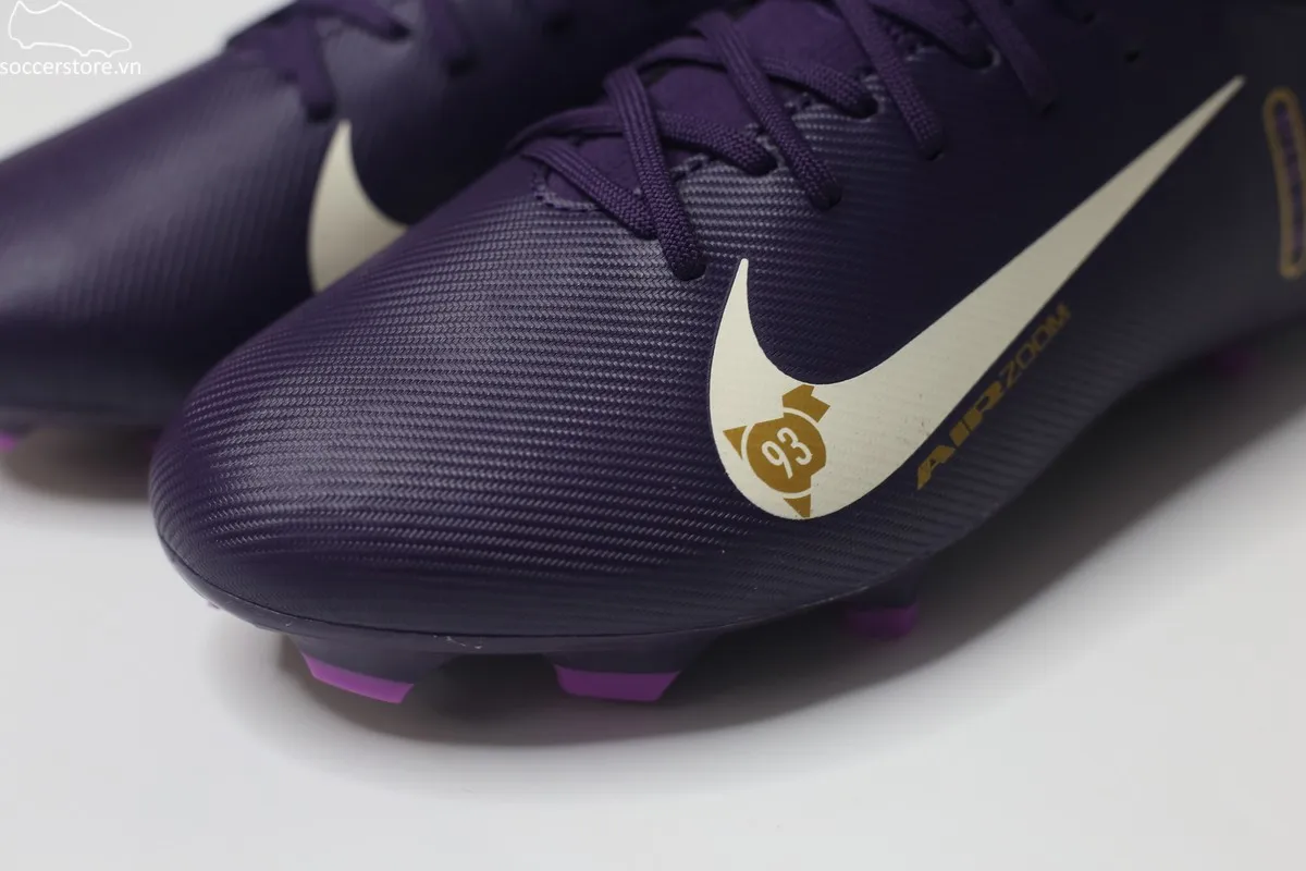Nike Mercurial Vapor 16 Academy MG Jr Kylian Mbappé màu tím FQ8394-500