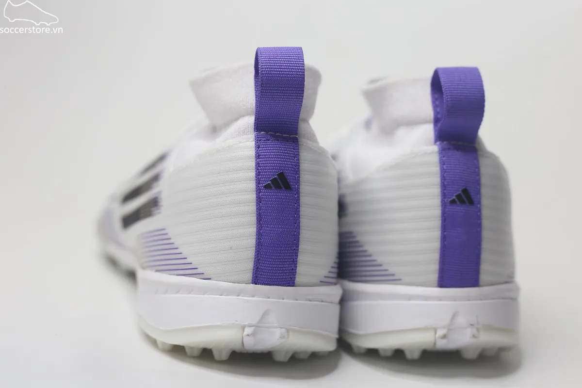 Adidas F50 League TF Jr Mid trắng đồng JI3550