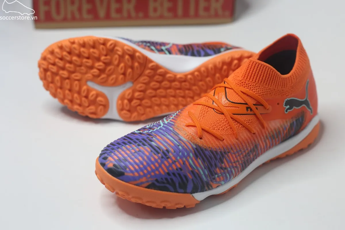 Puma Future 8 Match TF Creativity cam hồng 108433-01