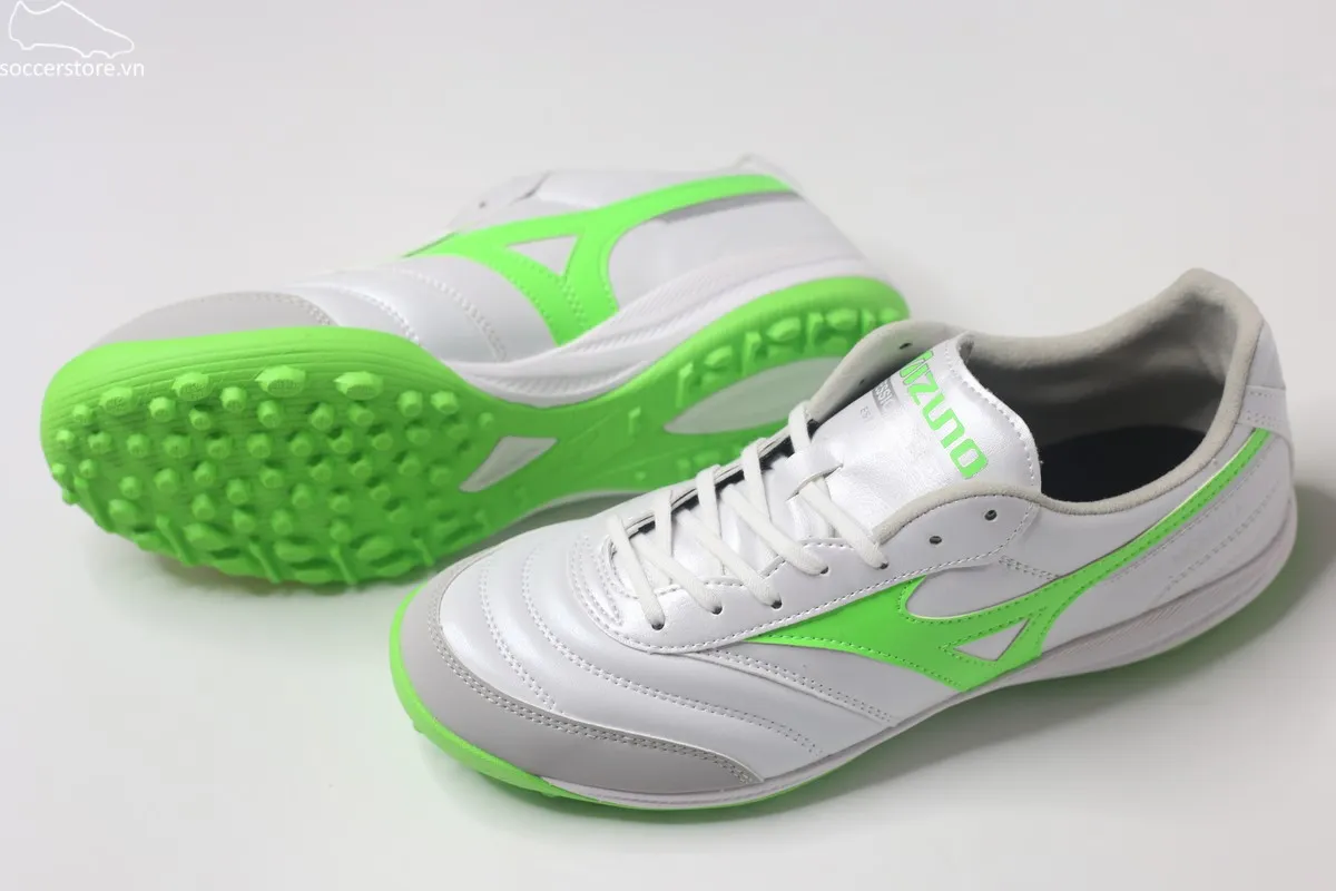 Mizuno Morelia Sala Pro AS TF Frontier pack- màu trắng xanh Q1GB251337
