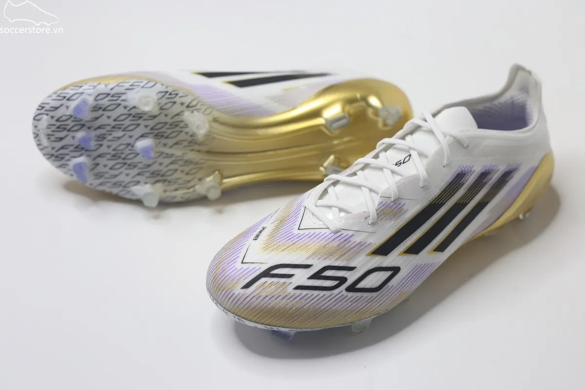 Adidas F50 Elite FG- Road To Glory pack màu trắng đồng JH7617