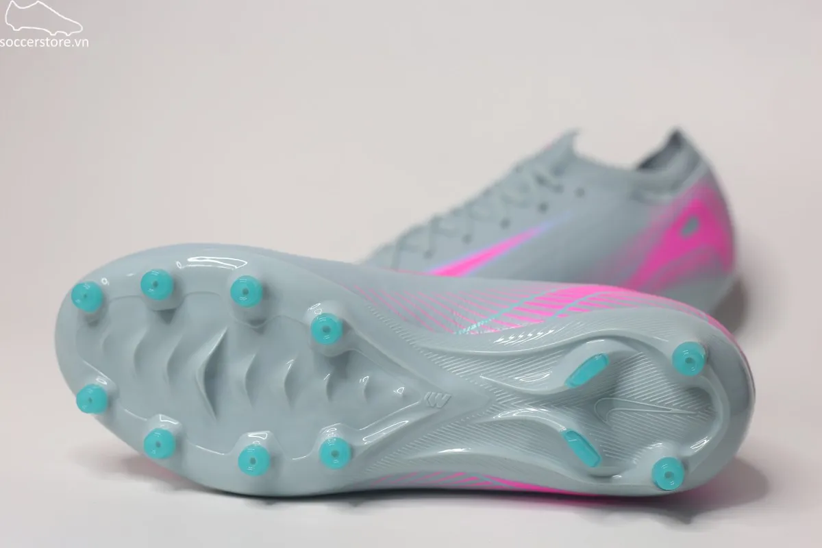 Nike Mercurial Vapor 16 Pro AG Air Zoom- Prism pack màu xám xanh FQ8684-301