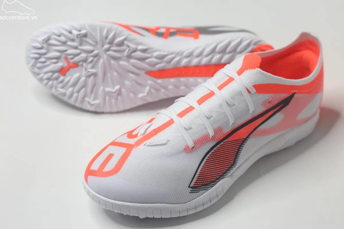 Puma Ultra 5 TT màu trắng đỏ 108351 01