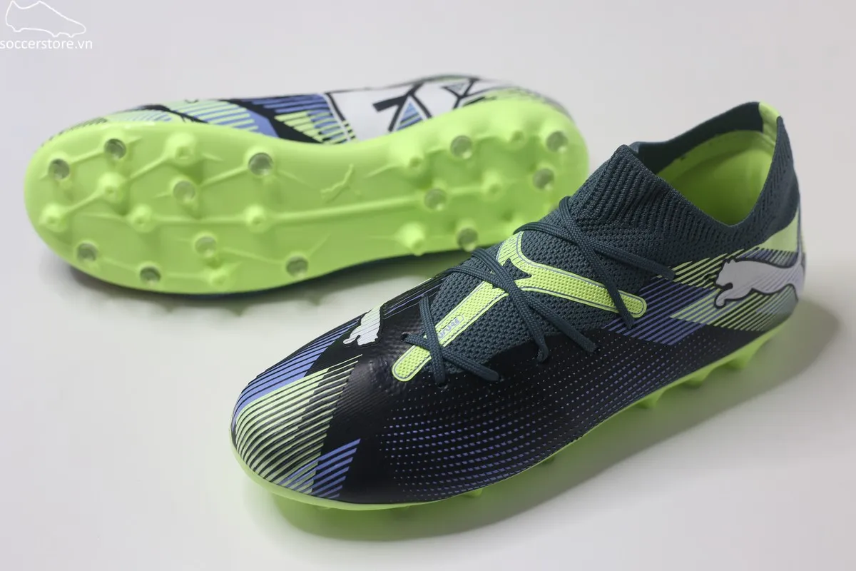 Puma Future 7 Match MG Jr màu xanh táo/ xám 107946-03