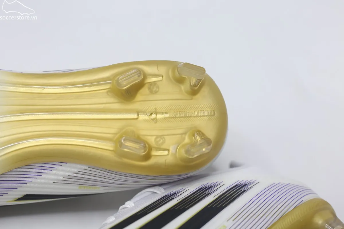 Adidas F50 League FG/MG- Road To Glory màu trắng đồng JI0005