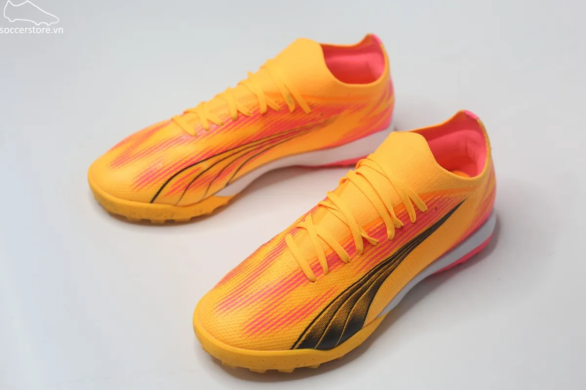 Puma Ultra Match TF màu xoài chín 107757-03, mới 95%