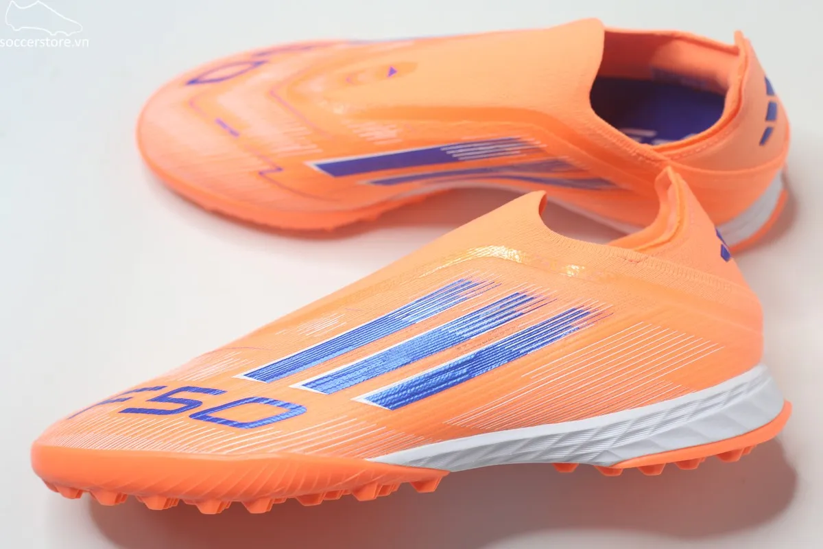 Adidas F50 Pro TF Laceless san hô JR9329 Coral Blaze