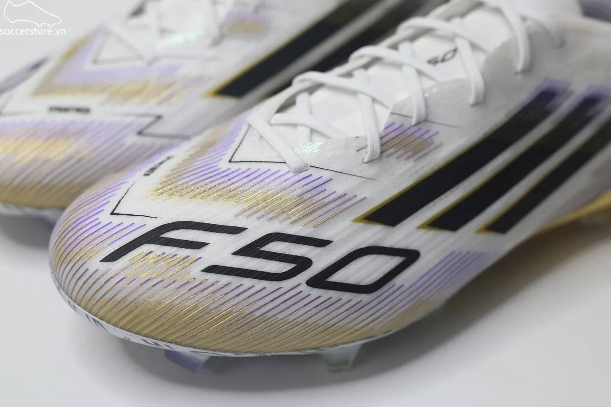Adidas F50 Elite FG- Road To Glory pack màu trắng đồng JH7617