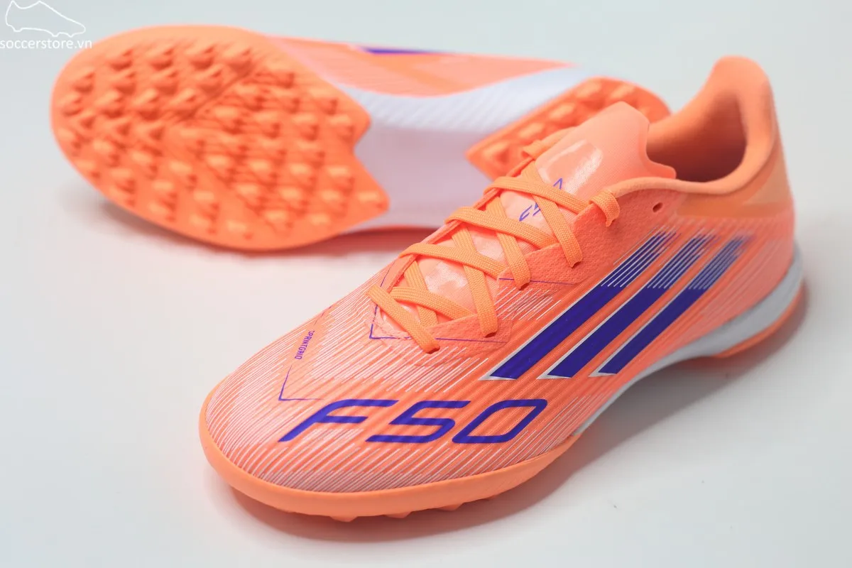 Adidas F50 League TF màu cam trắng - Coral Blaze - JH7723