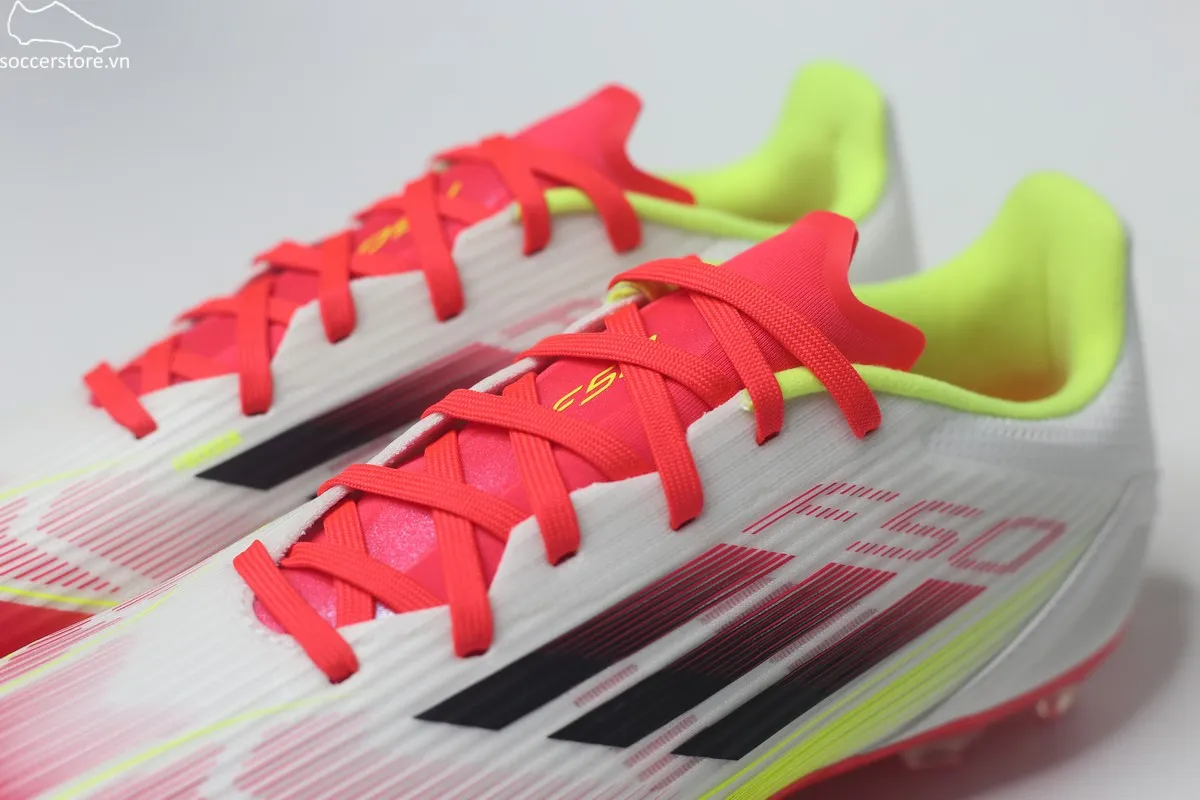 Adidas F50 League MG/ FG trắng đỏ IE1289