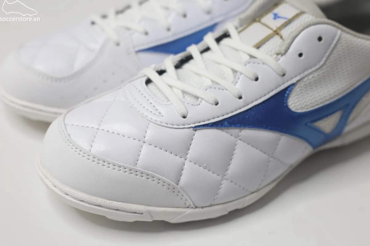 Mizuno Morelia Sala Club TF màu trắng xanh Q1GB241602