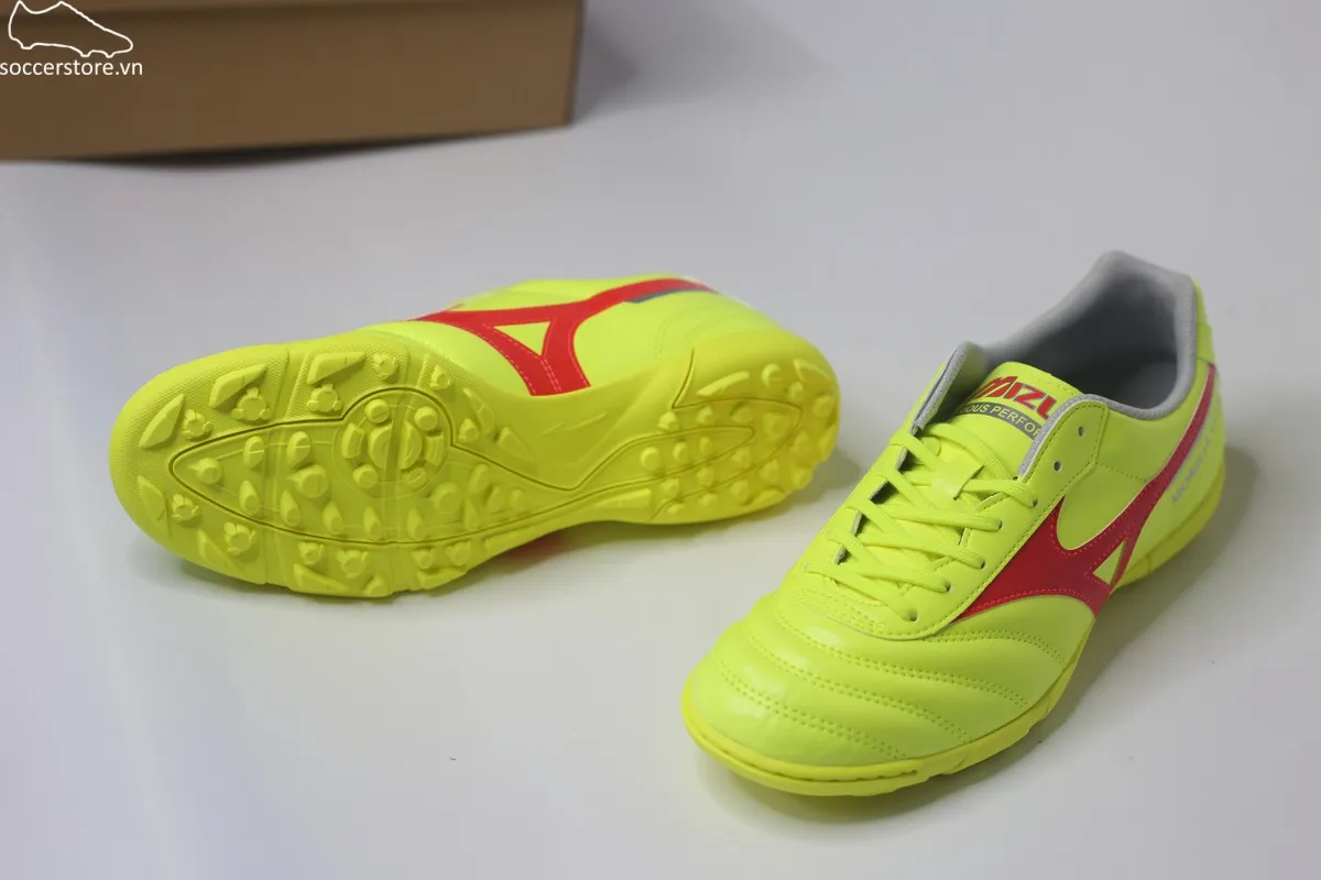 Mizuno Morelia II Club TF màu vàng đỏ P1GD241645